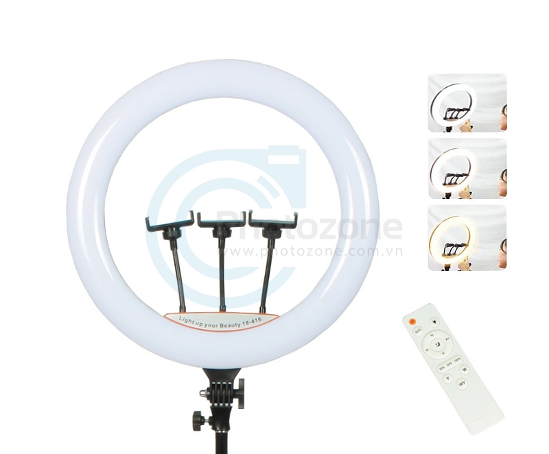 Đèn Led Ring Livestream + 3 Chân Size 45cm