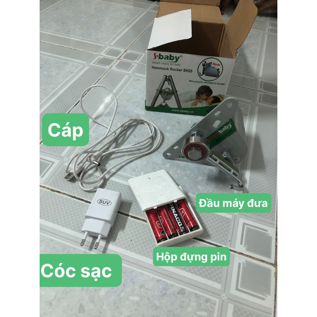 Máy Đưa Võng Xài Được Nguồn Usb///HB