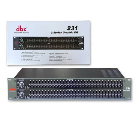 Lọc Tiếng Equalizer DBX 231 ( 2 Tầng )