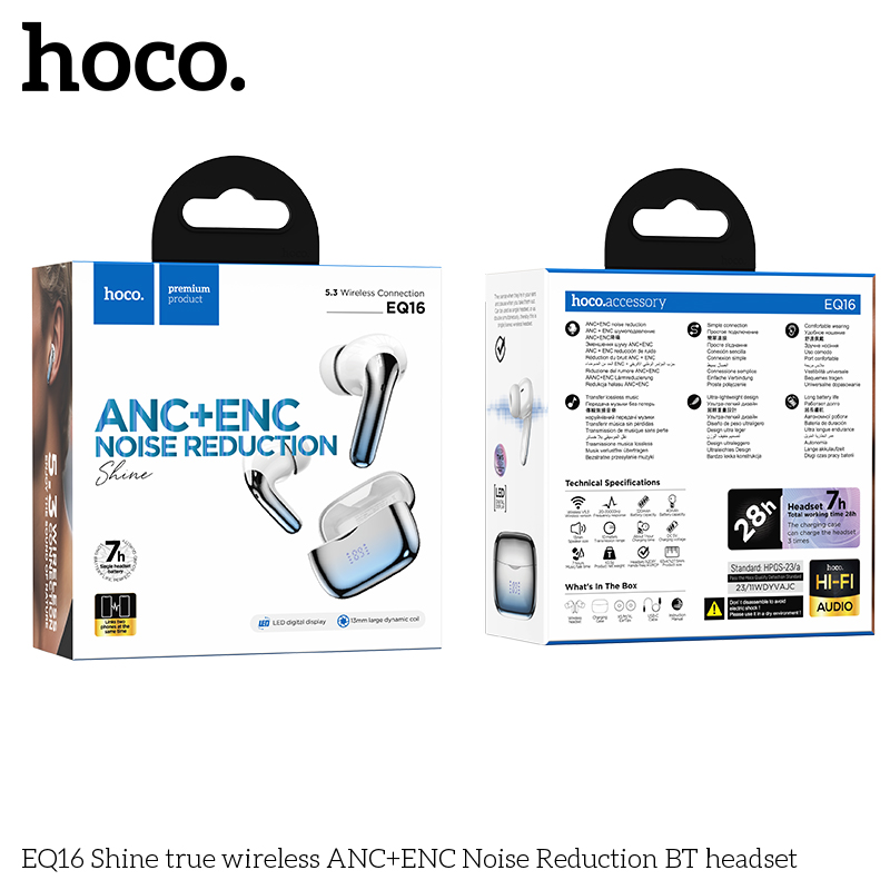 Tai Nghe Bluetooth Hoco EQ16