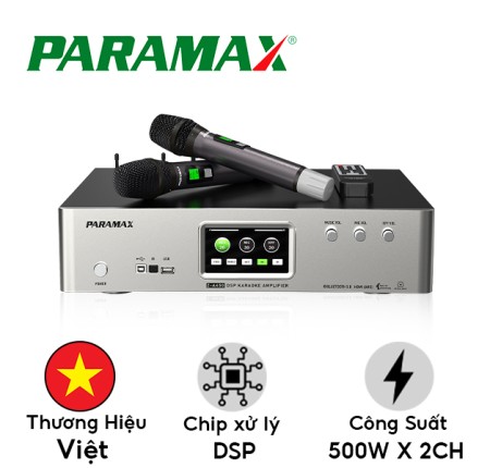 Amply Karaoke Paramax Euro A700 Chính Hãng