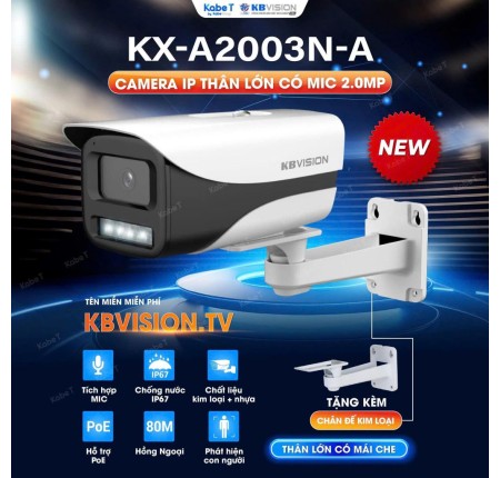 Camera Kbvision ip KX-A2003N-A Chính Hãng