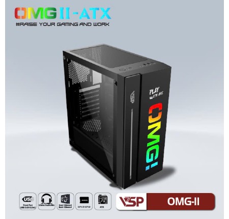 Case VSP Gaming OMG-II ( Black )