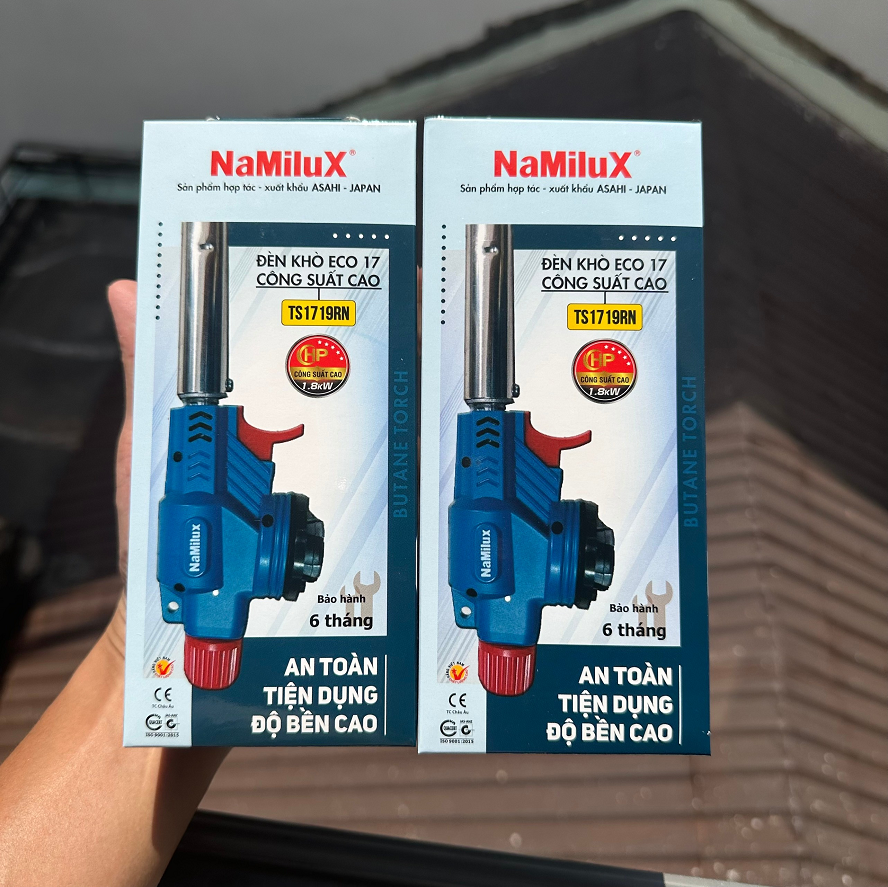 Đầu Khò Gas Namilux 1719RN " Màu Xanh"