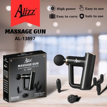 Súng Massage Cầm tay 4 Đầu ALIZZ AL-13897