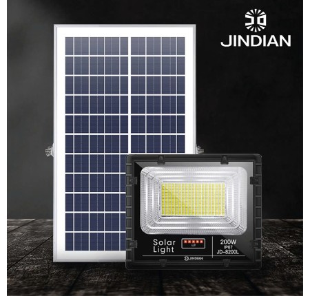 Đèn Pha Vuông 200W Jindian JD-8200L chính hãng