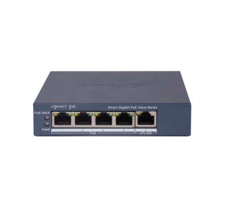 Switch Poe Hikvision 4 Port DS-3E1505P-EI/M